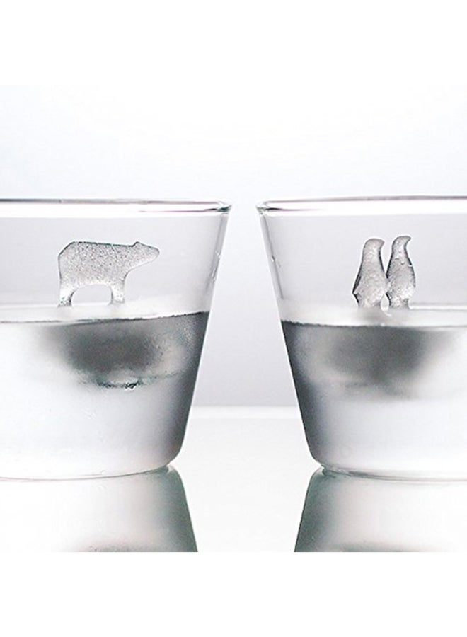 Generic - Penguin Polar Bear Ice Cube Mold Black/White - Image 1