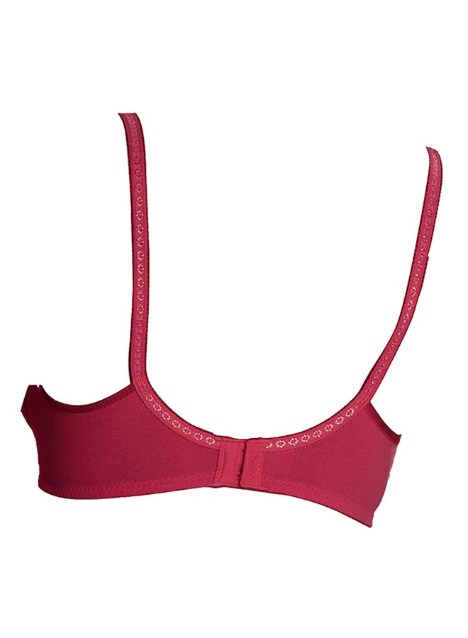JOCKEY - Seamless Cross Over Bra Red - Image 1