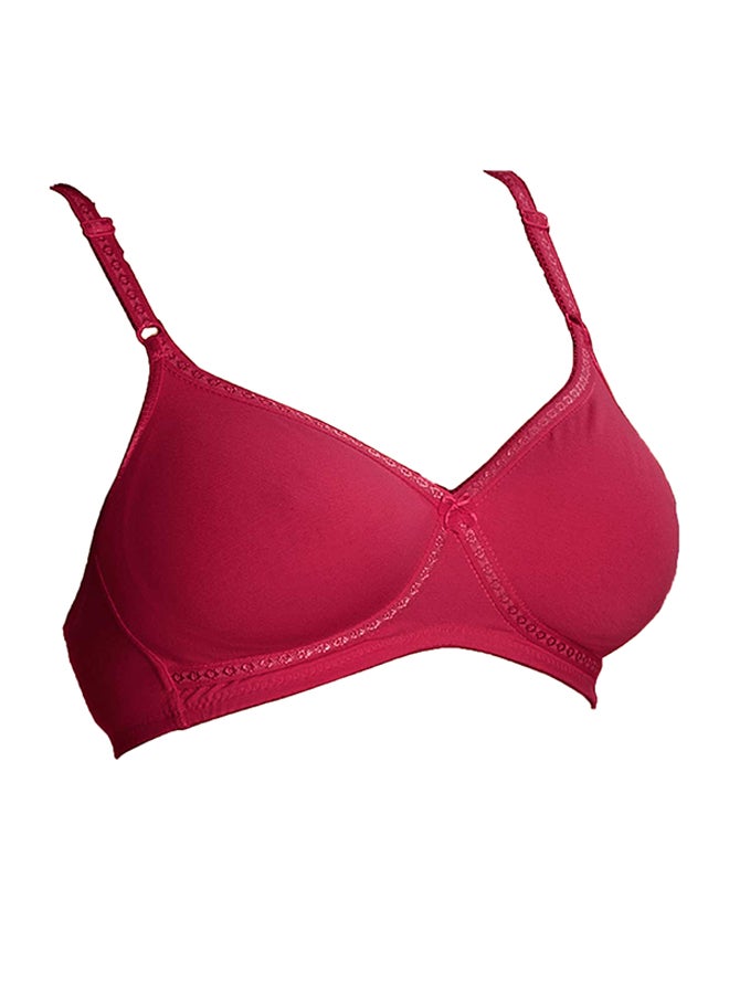 JOCKEY - Seamless Cross Over Bra Red - Image 1