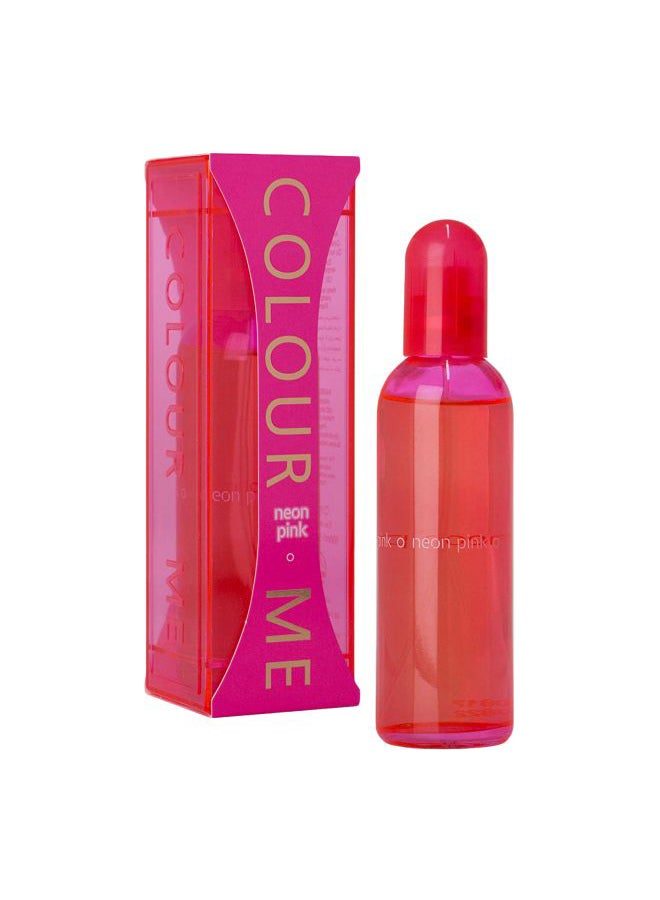 MILTON-LLOYD - Colour Me Neon Pink Eau De Perfume 100ml - Image 1