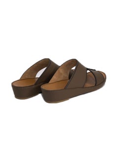 Baldinini Leather Slip-on Arabic Sandals Dark Brown  - Image 3