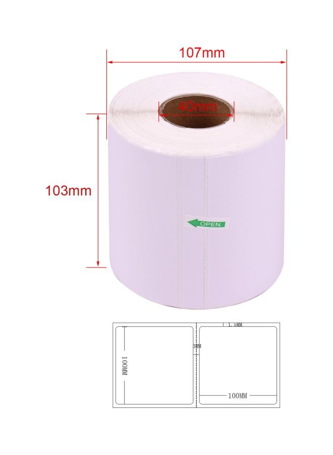 500-Piece Thermal Printing Label Paper Roll - Image 4