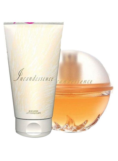 طقم بخاخ جسم ولوشن إنكانديسينس من قطعتين (Incandessence Body Spray 50 ml & Body Lotion 150 ml)