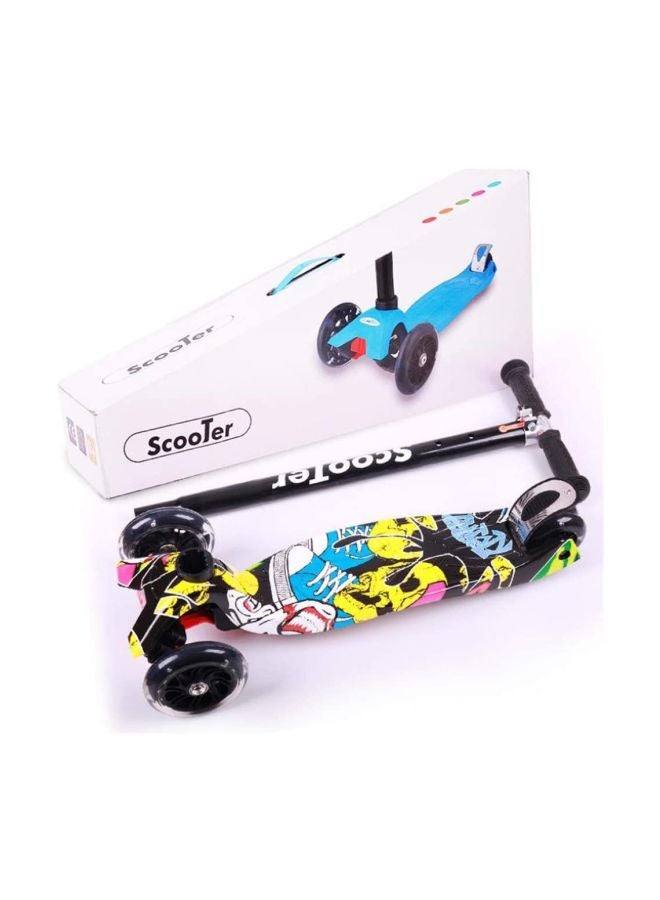 Cool Baby 3-Wheels Light Up Wheels Foldable Handle Kick Scooter Multicolour - Image 3