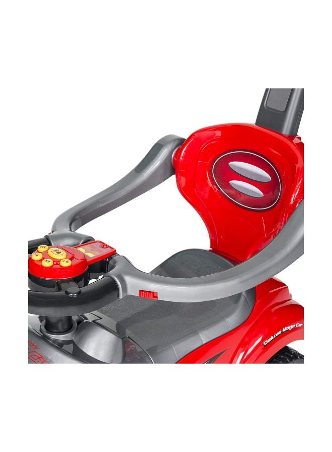 3-In-1 Push Ride On Deluxe Mega Car