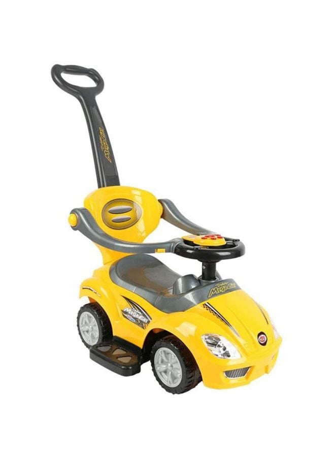 Cool Baby Deluxe Mega Car 3-In-1 Push Ride-on Toy THRO382Y - Image 2