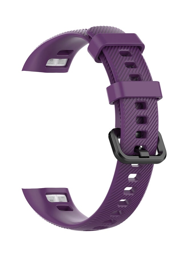 Replacement Band For Huawei Honor Band 4/5 Purple  - Image 1