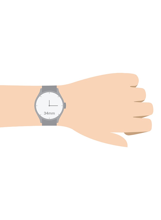 CASIO Women's Water Resistant Analog Watch LRW-200H-1EVDF - 34 mm - White - Image 2