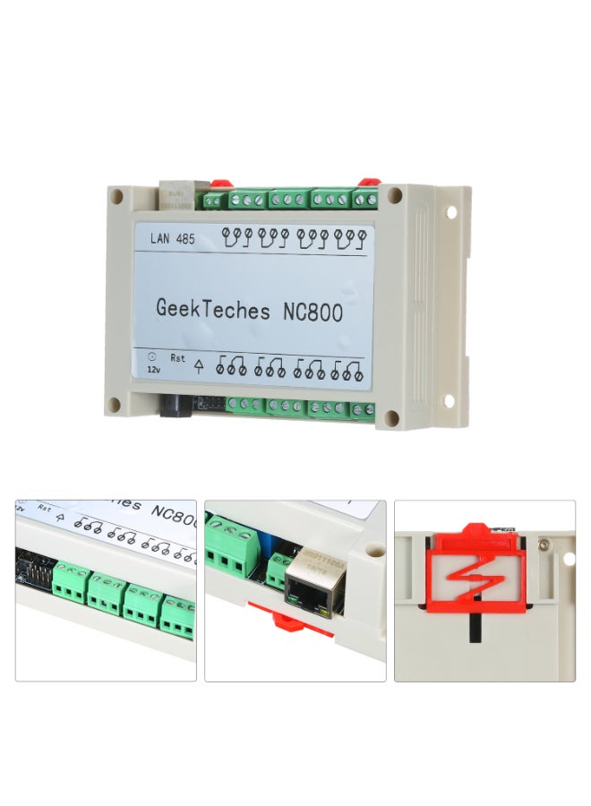 Generic - TCP/IP Remote Controller Module With 8 Channel Relay White - Image 1