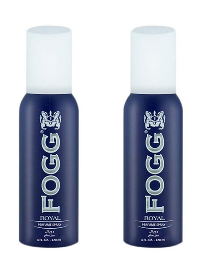 2-Piece Royal Perfume Body Spray 120ml