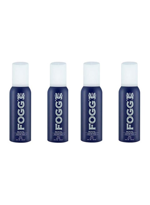4-Piece Royal Perfume Body Spray 120ml