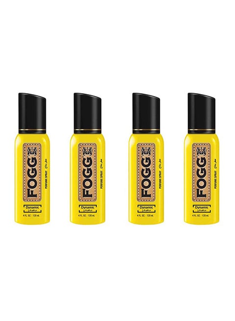 4-Piece Dynamic Perfume Body Spray 120ml