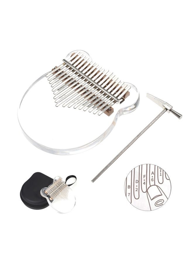 Generic 17 Keys Kalimba Thumb Piano Panel Kit  - Image 5