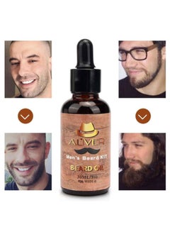 ALIVER 10-In-1 Beard Grooming And Trimming Beard Care Kit Multicolour 20 x 15.5 x 6cm  - Image 3