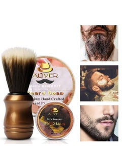 ALIVER 10-In-1 Beard Grooming And Trimming Beard Care Kit Multicolour 20 x 15.5 x 6cm  - Image 4