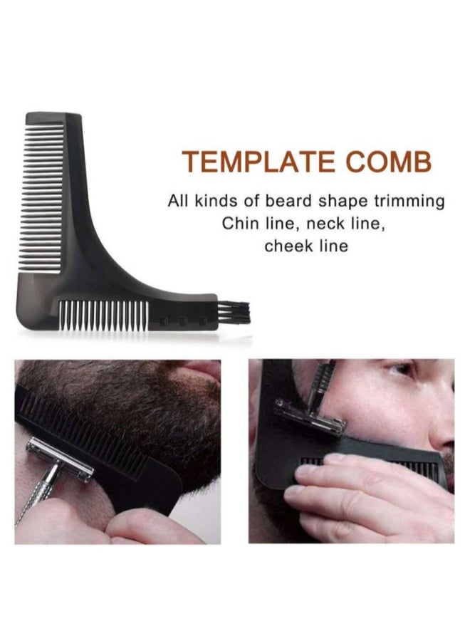 ALIVER - 10-In-1 Beard Grooming And Trimming Beard Care Kit Multicolour 20 x 15.5 x 6cm - Image 1