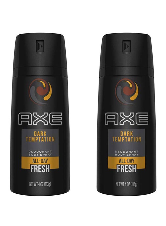 Axe 2-Piece Dark Tempation Body Deodorant Spray