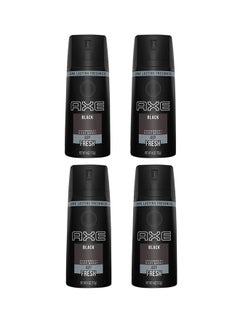 Axe 4-Piece Black Body Spray Deodorant 