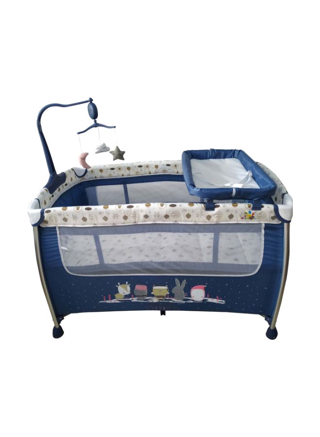 Baby love Foldable Baby Playpen Two Layers With Toys 27-920Ap  - Image 1
