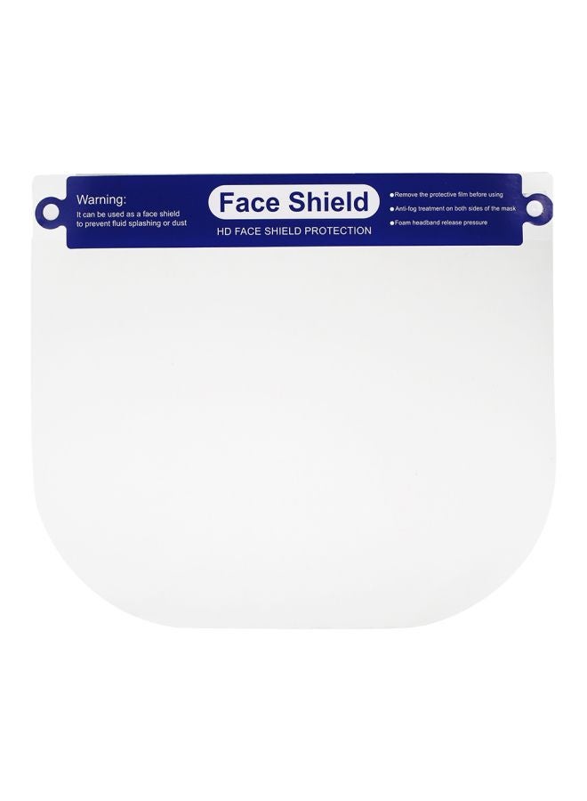 2-Piece Protective Face Shield Set Clear 32x3x22cm - Image 1