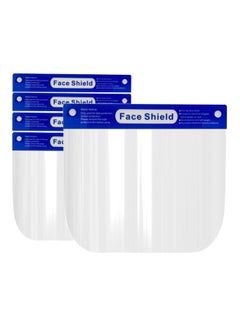 5-Piece Protect Eyes And Face Shield with Protective With Elastic Band