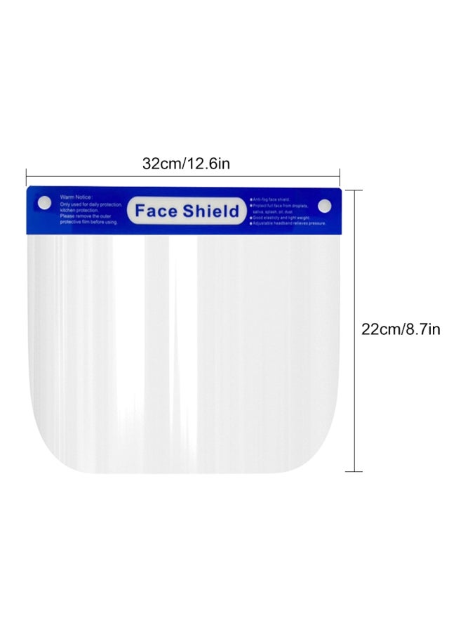 Generic - 5-Piece Protect Eyes And Face Shield with Protective With Elastic Band - Image 1