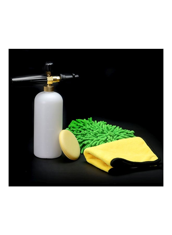 Generic Auto-Pressure Washer White/Black/Gold 22x9x12.5cm  - Image 5