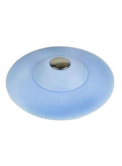 TOAO Non-Slip Flexible Drain Stopper Light Blue 10 x 3.6cm 