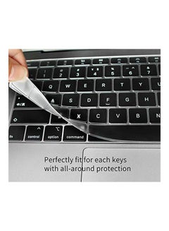 CaseBuy Water Resistance Keyboard Cover For Apple MacBook Air A1932 Clear  - Image 2