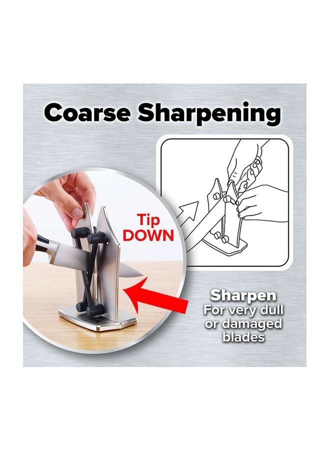 أداة شحذ السكاكين بافاريان إيدج أسود/ فضي 19x14x9.5سم - Image 5