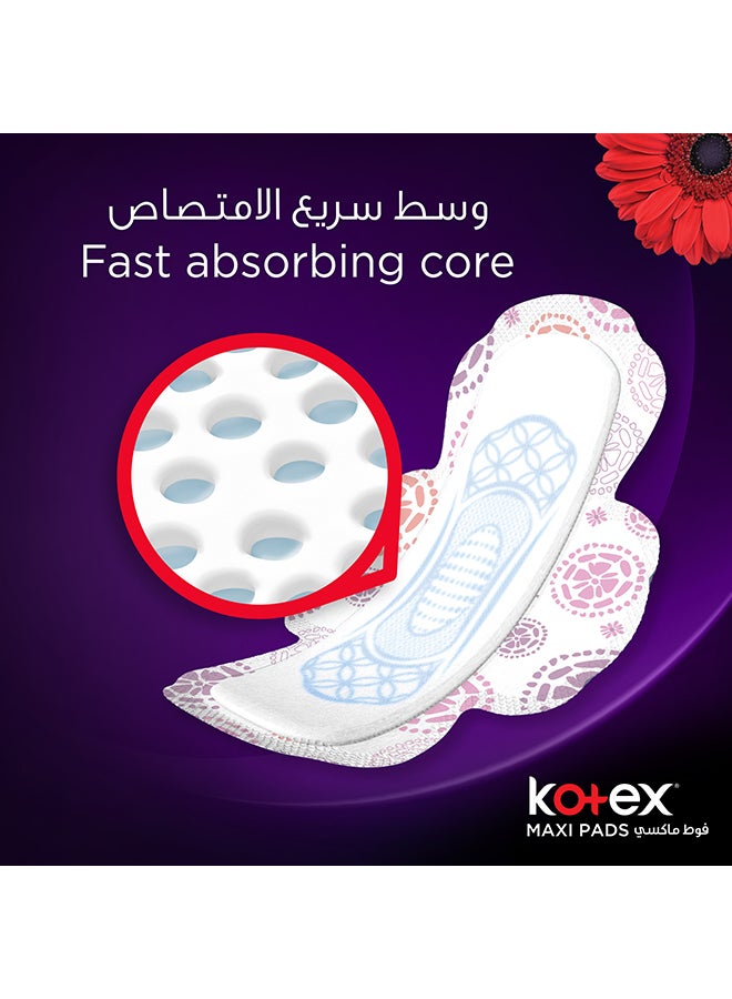 Kotex Maxi Normal With Wings Sanitary Pads, 100 Piece, Pack Of 2 - Image 4