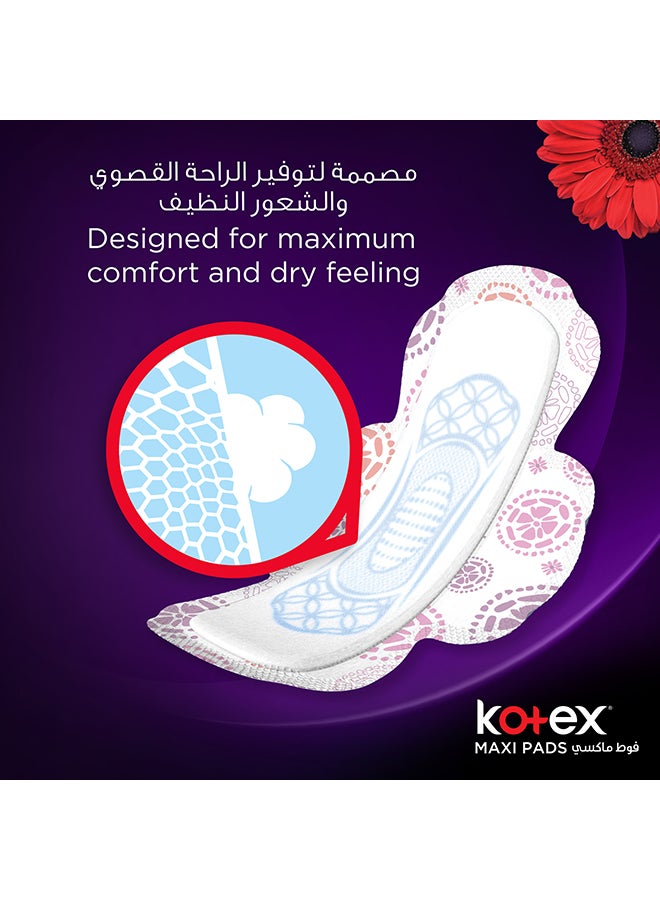 Kotex Maxi Normal With Wings Sanitary Pads, 100 Piece, Pack Of 2 - Image 5