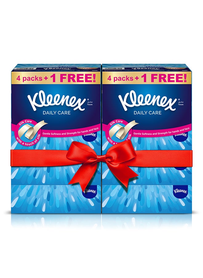 Kleenex 2 Ply Daily Care Facial Tissue 130 Sheets Pack Of 10 White  - Image 2