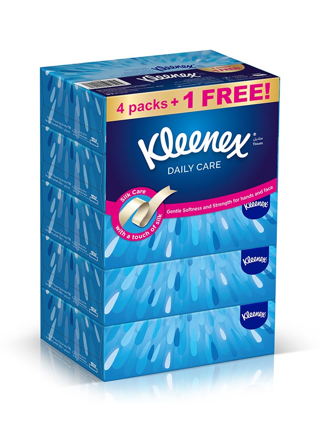 Kleenex 2 Ply Daily Care Facial Tissue 130 Sheets Pack Of 10 White  - Image 3