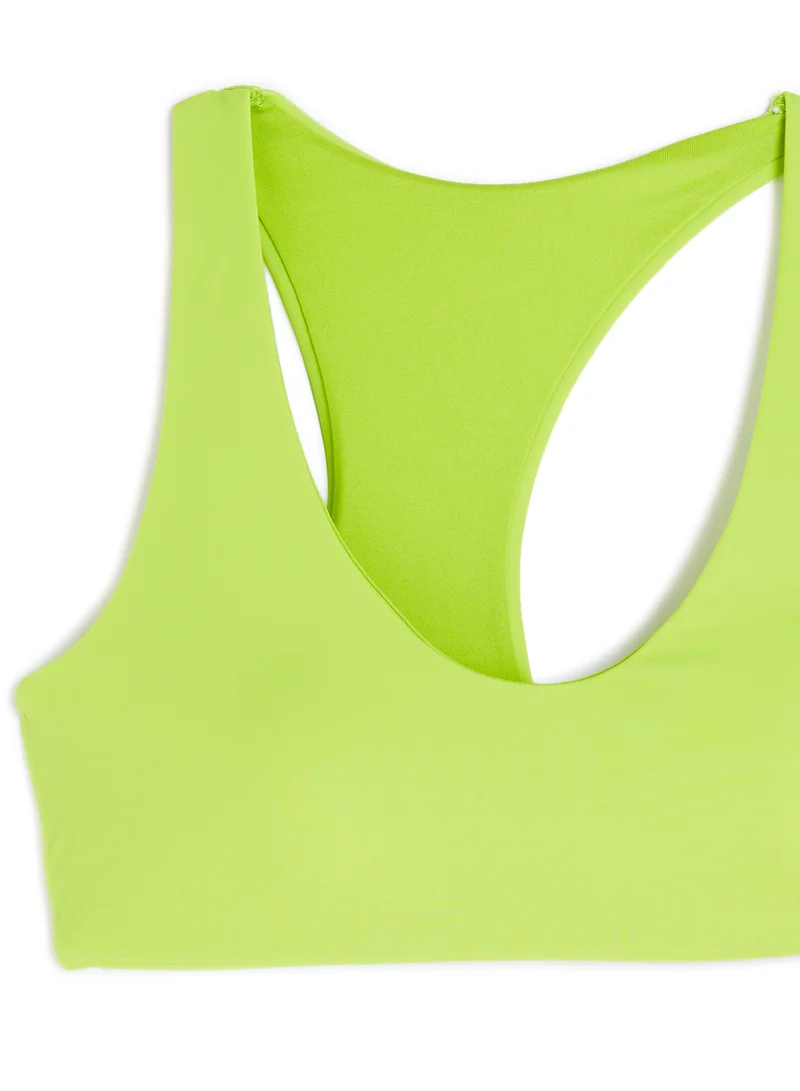 trendyol Racer Back Bikini Top Green