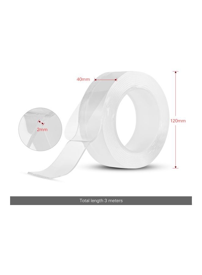 Double-Sided Adhesive Tape Clear - Image 2