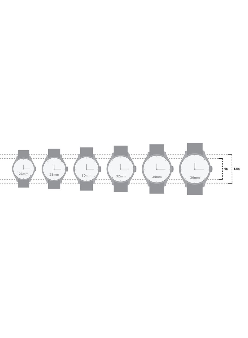 POLICE - Women's Socotra Round Shape Stainless Steel Analog Wrist Watch 42 mm - Gold - P 16031MSG-22MM - Image 1