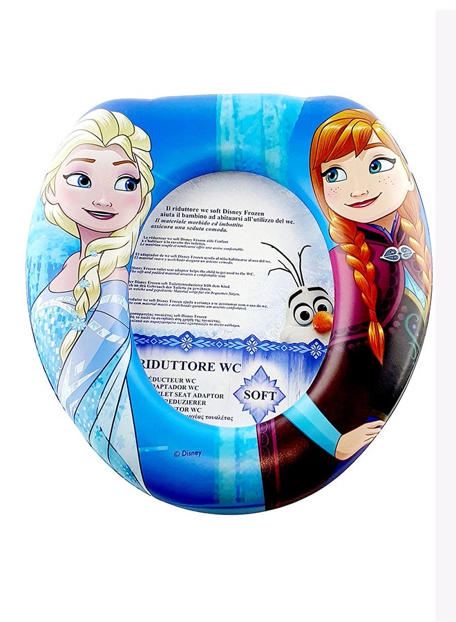 Disney - Frozen Cushioned Toddler Toilet Trainer Seat - Image 1