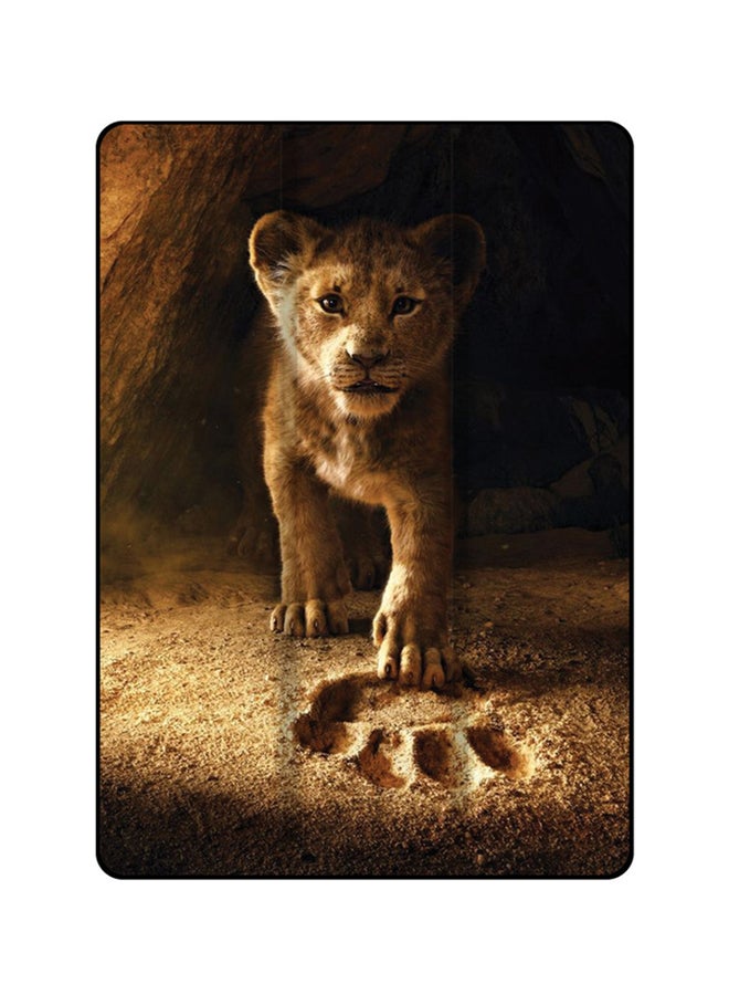 Theodor Protective Case Cover For Samsung Galaxy Tab S6 Lite Brown/Black