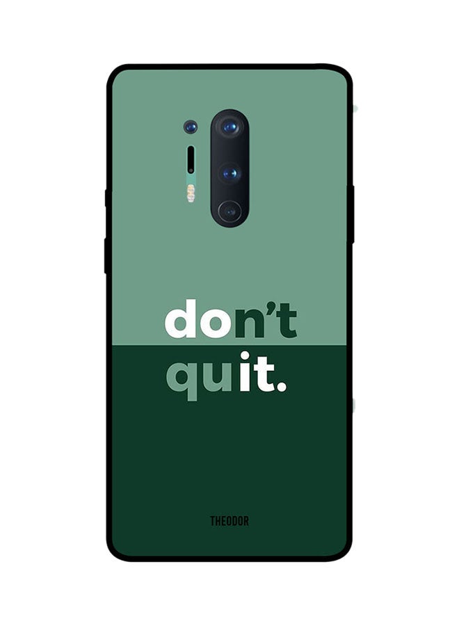 Theodor Protective Case Cover For Oneplus 8 Pro Green/White