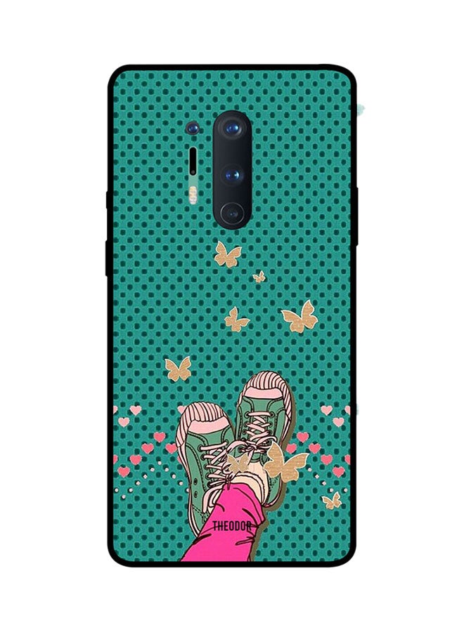 Theodor Protective Case Cover For Oneplus 8 Pro Green/Pink/Brown