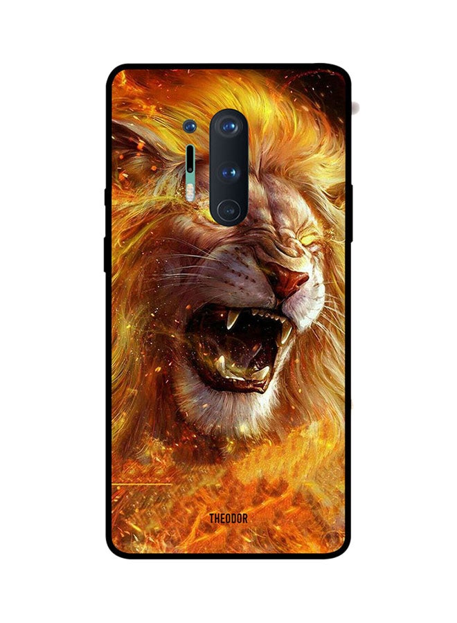 Theodor Protective Case Cover For Oneplus 8 Pro Fire Orange