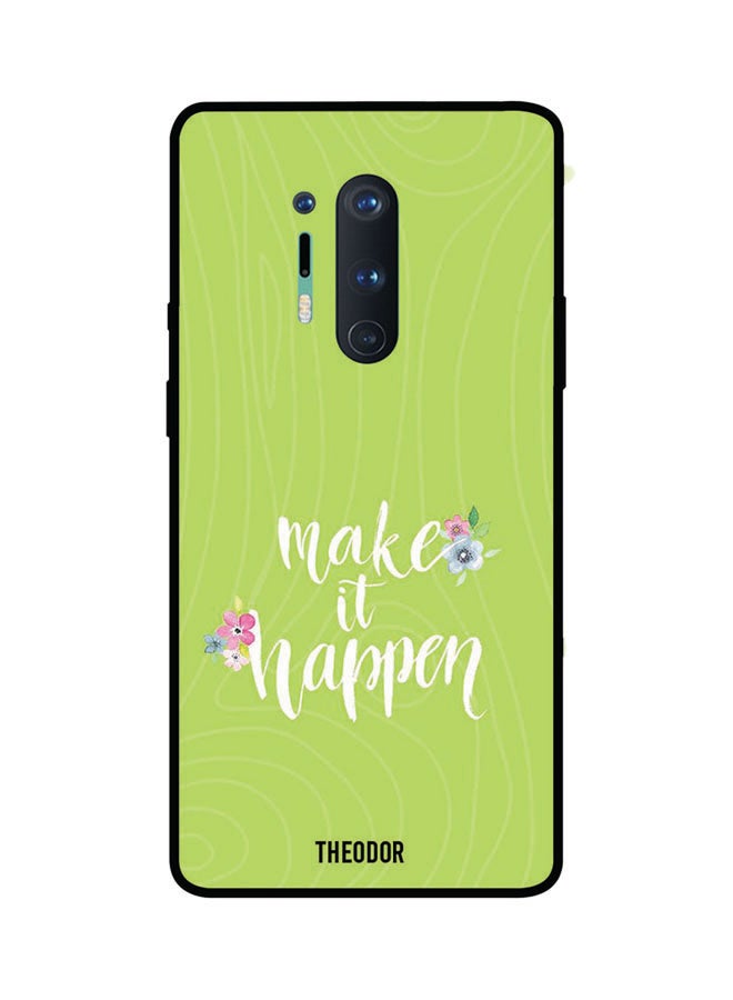 Theodor Protective Case Cover For Oneplus 8 Pro Green/White