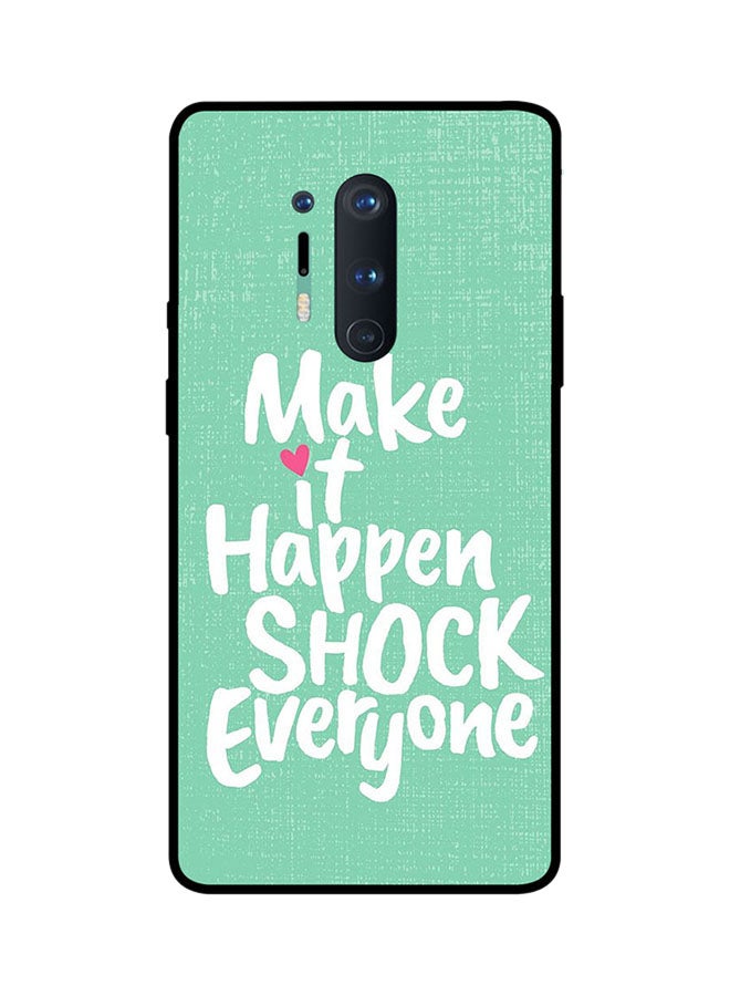 Theodor Protective Case Cover For Oneplus 8 Pro Green/White