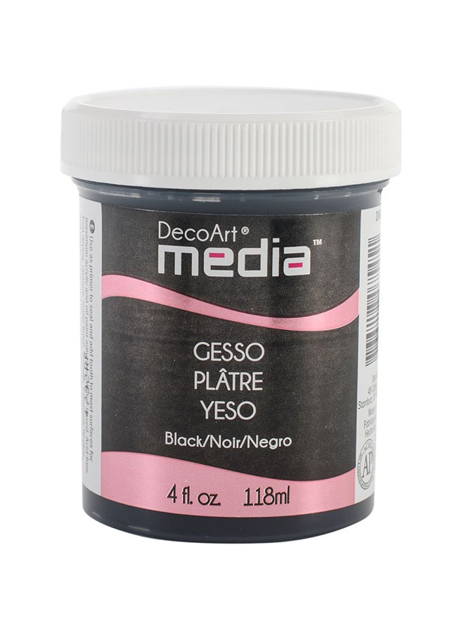 Deco Art - Media Gesso Acrylic Paint Black - Image 1
