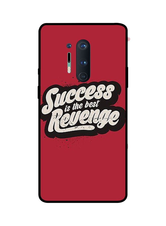 Theodor Protective Case Cover For Oneplus 8 Pro Red/White/Black