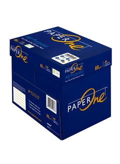 PaperOne All Purpose Premium Copy Paper, 80 GSM, A4 Size, 5 Reams Per Carton Box A4  - Image 1