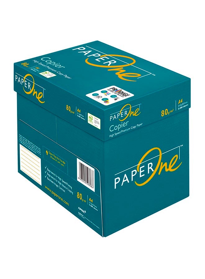 PaperOne - Copier Premium Copy Paper, 80 GSM, A4 Size, 5 Reams Per Carton Box A4 - Image 1