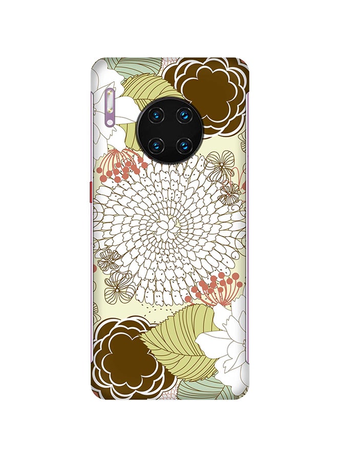 Slim Snap Basic Series Anti-Scratch Customized Mobile Case Cover For Huawei Mate 30 Pro Blooming Flower