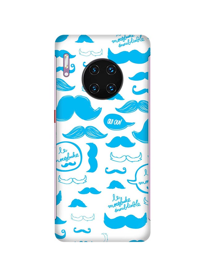 Slim Snap Basic Series Anti-Scratch Customized Mobile Case Cover For Huawei Mate 30 Pro Le Moustache